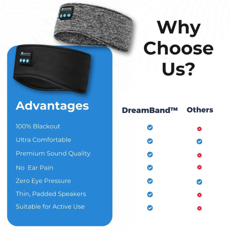 DreamBand™ Wireless Headphones