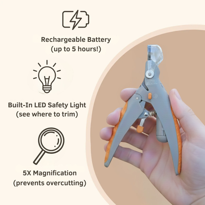 Nuvador™ LED Pet Nail Clipper