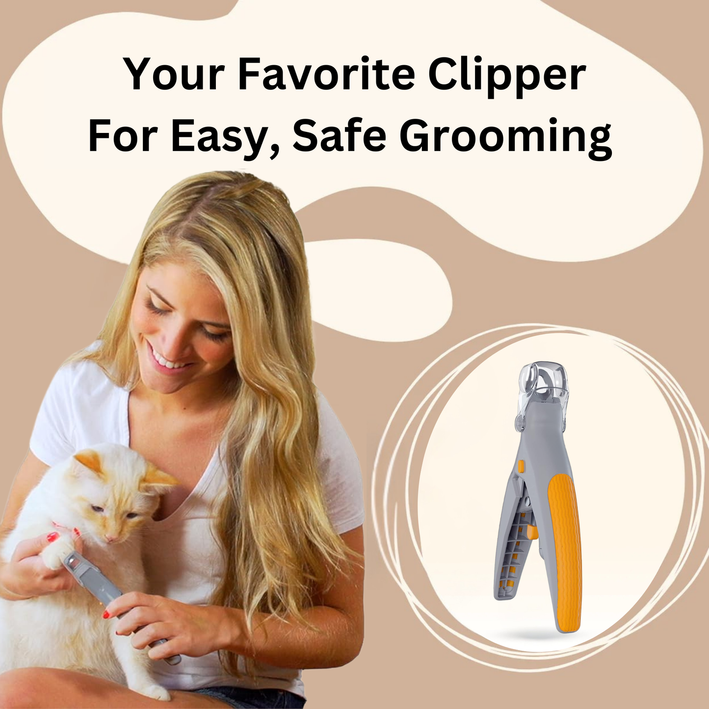 Nuvador™ LED Pet Nail Clipper